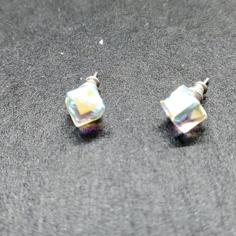 Aurora Borealis Stud Earrings